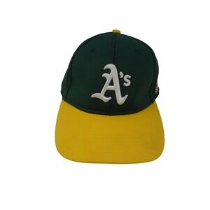 Oakland Athletics MLB Baseball Cap Green Yellow‎ OC Sports Adjustable Hat
